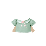 Camisa com gola - Verde bebê
