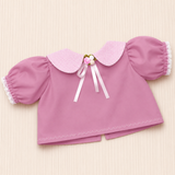 Camisa com gola - Rosa envelhecido