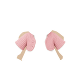 Casaco sem gola - Rosa bebê