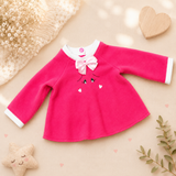 Camisa manga longa - Rosa chiclete