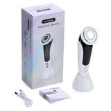 Massageador facial elétrico