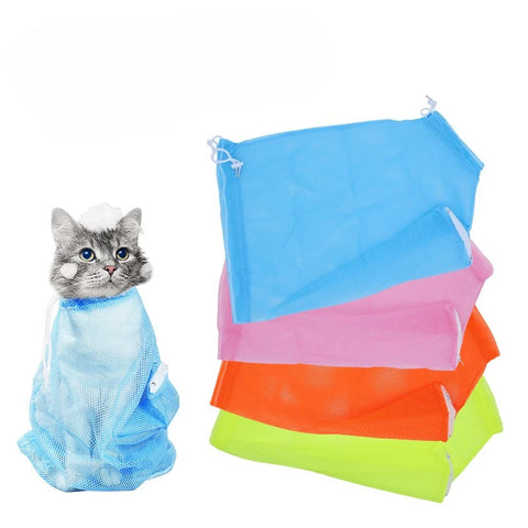 Bolsa de banho para gatos