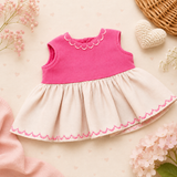 Vestido rodado - Rosa chiclete