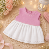Vestido rodado - Rosa envelhecido