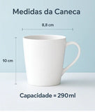 Caixa com caneca (Presente dia das mães)