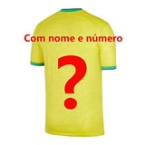 Camiseta Da Seleção Brasileira Home 2022/23 Masculino/Feminino