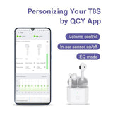 Fones de Ouvido QCY T8S - Sunshine View Store
