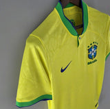 Camiseta Da Seleção Brasileira Home 2022/23 Masculino/Feminino