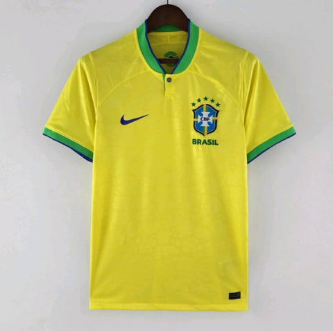 Camiseta Da Seleção Brasileira Home 2022/23 Masculino/Feminino