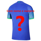 Camiseta Da Seleção Brasileira Away 2022/23 Masculino/Feminino