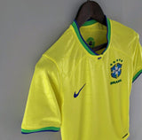 Camiseta Da Seleção Brasileira Home 2022/23 Masculino/Feminino