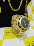 Invicta Thunderbolt (Dourado e Preto) - Sunshine View Store