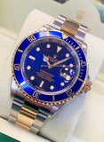 Rolex Submariner Misto (Fundo Azul) - Sunshine View Store