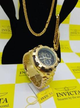 Invicta Thunderbolt (Fundo Preto) - Sunshine View Store